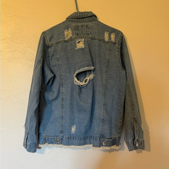 Classic Blue Denim Jean Jacket - Picture 3 of 3